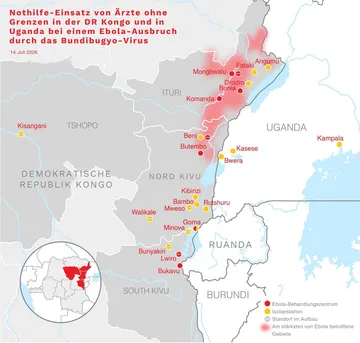 An Ebola emergency response team