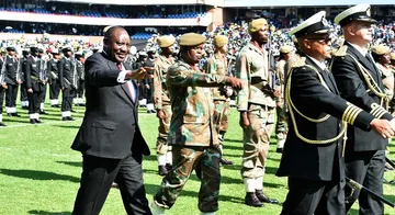 President Cyril Ramaphosa addresses the nation on the occasion of the Presidential Inauguration 2019, Loftus Versveld Stadium, Pretoria.